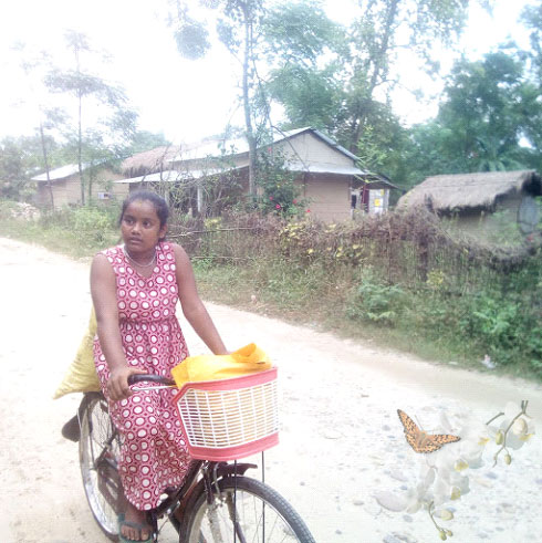 Straßenszenen in Kathmandu