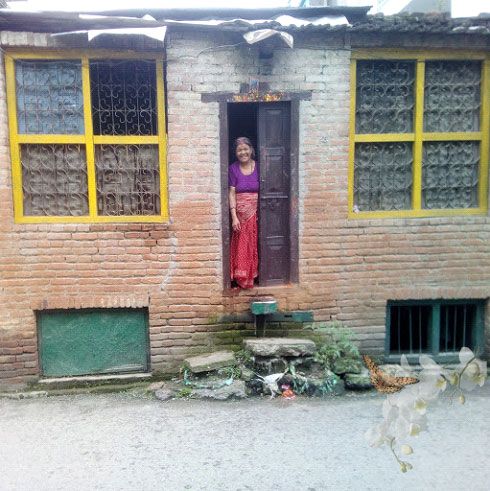 Straßenszenen in Kathmandu